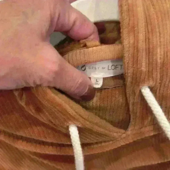 Lou and gray sweatsuit corduroy Sherpa - Picture 3 of 5